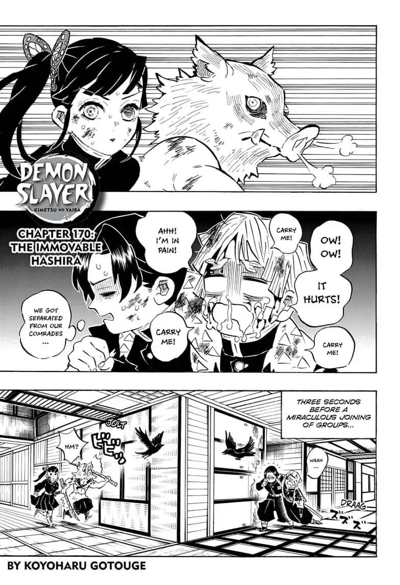 Kimetsu no Yaiba Chapter 170 1